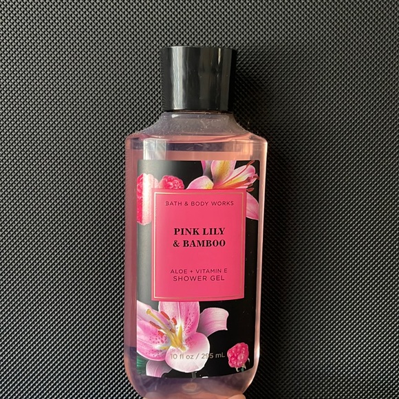 Bath & Body Works Other - bath and body works pink lily & bamboo shower gel